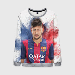 Свитшот мужской Neymar FCB, цвет: 3D-меланж