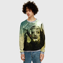 Свитшот мужской Slipknot, цвет: 3D-меланж — фото 2