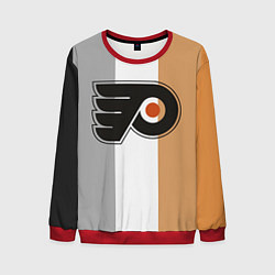 Свитшот мужской Philadelphia Flyers, цвет: 3D-красный