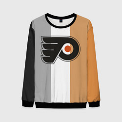 Свитшот мужской Philadelphia Flyers, цвет: 3D-черный