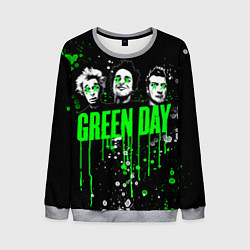 Свитшот мужской Green Day: Acid Colour, цвет: 3D-меланж