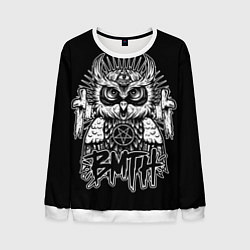 Свитшот мужской BMTH Owl, цвет: 3D-белый