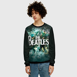 Свитшот мужской The Beatles Stories, цвет: 3D-черный — фото 2