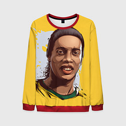 Свитшот мужской Ronaldinho Art, цвет: 3D-красный