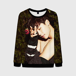Свитшот мужской Lee Jong Hyun, цвет: 3D-черный