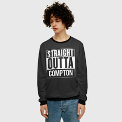 Свитшот мужской Straight Outta Compton, цвет: 3D-черный — фото 2