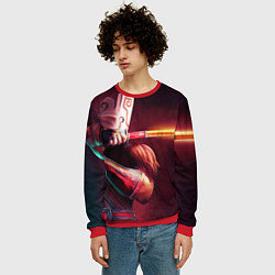 Свитшот мужской Juggernaut, цвет: 3D-красный — фото 2