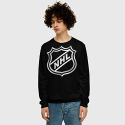 Свитшот мужской NHL, цвет: 3D-черный — фото 2