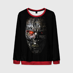 Свитшот мужской Terminator Skull, цвет: 3D-красный