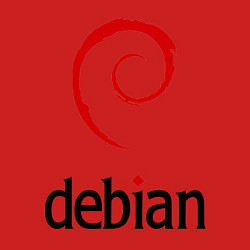 Свитшот хлопковый мужской Debian, цвет: красный — фото 2