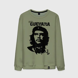 Свитшот хлопковый мужской Che Guevara, цвет: авокадо