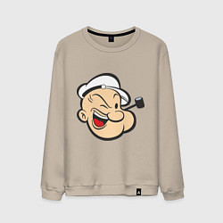 Мужской свитшот Popeye Face