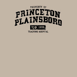 Свитшот хлопковый мужской Princeton Plainsboro, цвет: миндальный — фото 2