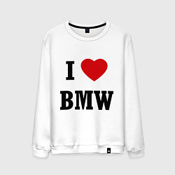 Мужской свитшот I love BMW