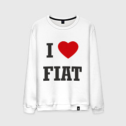 Мужской свитшот I love Fiat