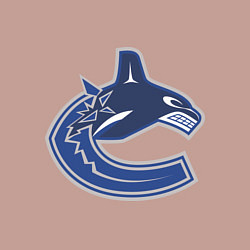 Свитшот хлопковый мужской Vancouver Canucks, цвет: пыльно-розовый — фото 2