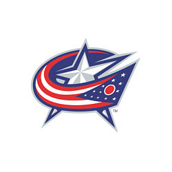 Свитшот хлопковый мужской Columbus Blue Jackets, цвет: белый — фото 2