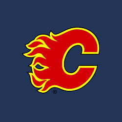 Свитшот хлопковый мужской Calgary Flames, цвет: тёмно-синий — фото 2