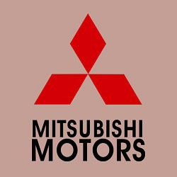 Свитшот хлопковый мужской Mitsubishi, цвет: пыльно-розовый — фото 2