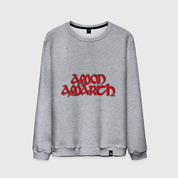 Свитшот хлопковый мужской Amod Amarth, цвет: меланж