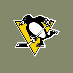 Свитшот хлопковый мужской Pittsburgh Penguins: Malkin 71, цвет: авокадо — фото 2