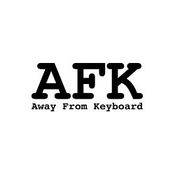 Свитшот хлопковый мужской AFK: Away From Keyboard, цвет: белый — фото 2