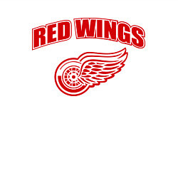 Свитшот хлопковый мужской Detroit Red Wings, цвет: белый — фото 2