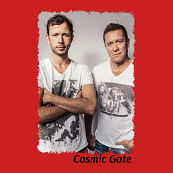 Свитшот хлопковый мужской Cosmic Gate, цвет: красный — фото 2