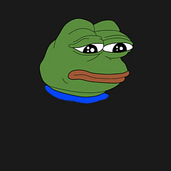 Свитшот хлопковый мужской SAD FROG, цвет: черный — фото 2