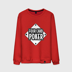 Мужской свитшот Four card poker