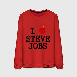 Мужской свитшот I love Steve