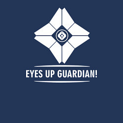 Свитшот хлопковый мужской Eyes Up Guardian, цвет: тёмно-синий — фото 2