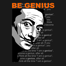 Свитшот хлопковый мужской Dali: Be Genius, цвет: черный — фото 2