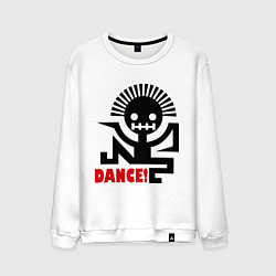 Свитшот хлопковый мужской Dance Style, цвет: белый