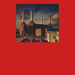 Свитшот хлопковый мужской Pink Floyd: Animals, цвет: красный — фото 2