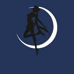 Свитшот хлопковый мужской Луна, цвет: тёмно-синий — фото 2