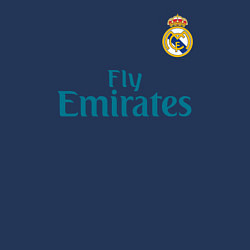 Свитшот хлопковый мужской Real Madrid: Ronaldo 07, цвет: тёмно-синий — фото 2