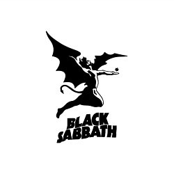 Свитшот хлопковый мужской Black Sabbath, цвет: белый — фото 2