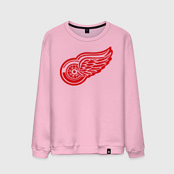 Свитшот хлопковый мужской Detroit Red Wings: Pavel Datsyuk, цвет: светло-розовый