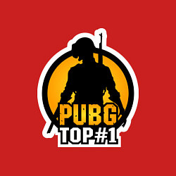 Свитшот хлопковый мужской PUBG Top 1, цвет: красный — фото 2