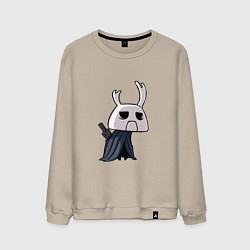 Свитшот хлопковый мужской Hollow Knight, цвет: миндальный