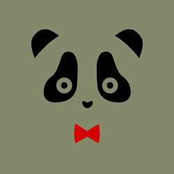 Свитшот хлопковый мужской Панда (мужская), цвет: авокадо — фото 2