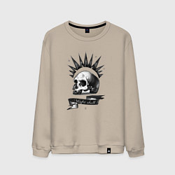 Свитшот хлопковый мужской Life is Strange, цвет: миндальный