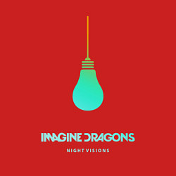 Свитшот хлопковый мужской Imagine Dragons: Night Visions, цвет: красный — фото 2