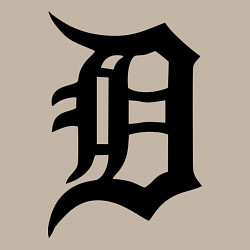 Свитшот хлопковый мужской Detroit Tigers, цвет: миндальный — фото 2