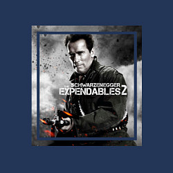 Свитшот хлопковый мужской Schwarzenegger, цвет: тёмно-синий — фото 2