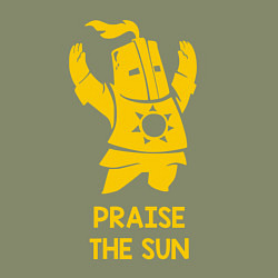 Свитшот хлопковый мужской Praise the Sun, цвет: авокадо — фото 2