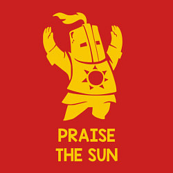 Свитшот хлопковый мужской Praise the Sun, цвет: красный — фото 2
