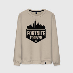 Свитшот хлопковый мужской Fortnite Forever, цвет: миндальный