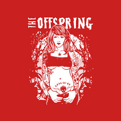Свитшот хлопковый мужской The Offspring: Days go by, цвет: красный — фото 2
